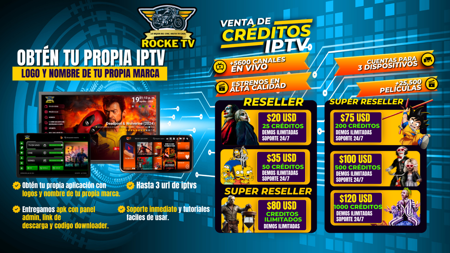 ROCKE STREAMING promo